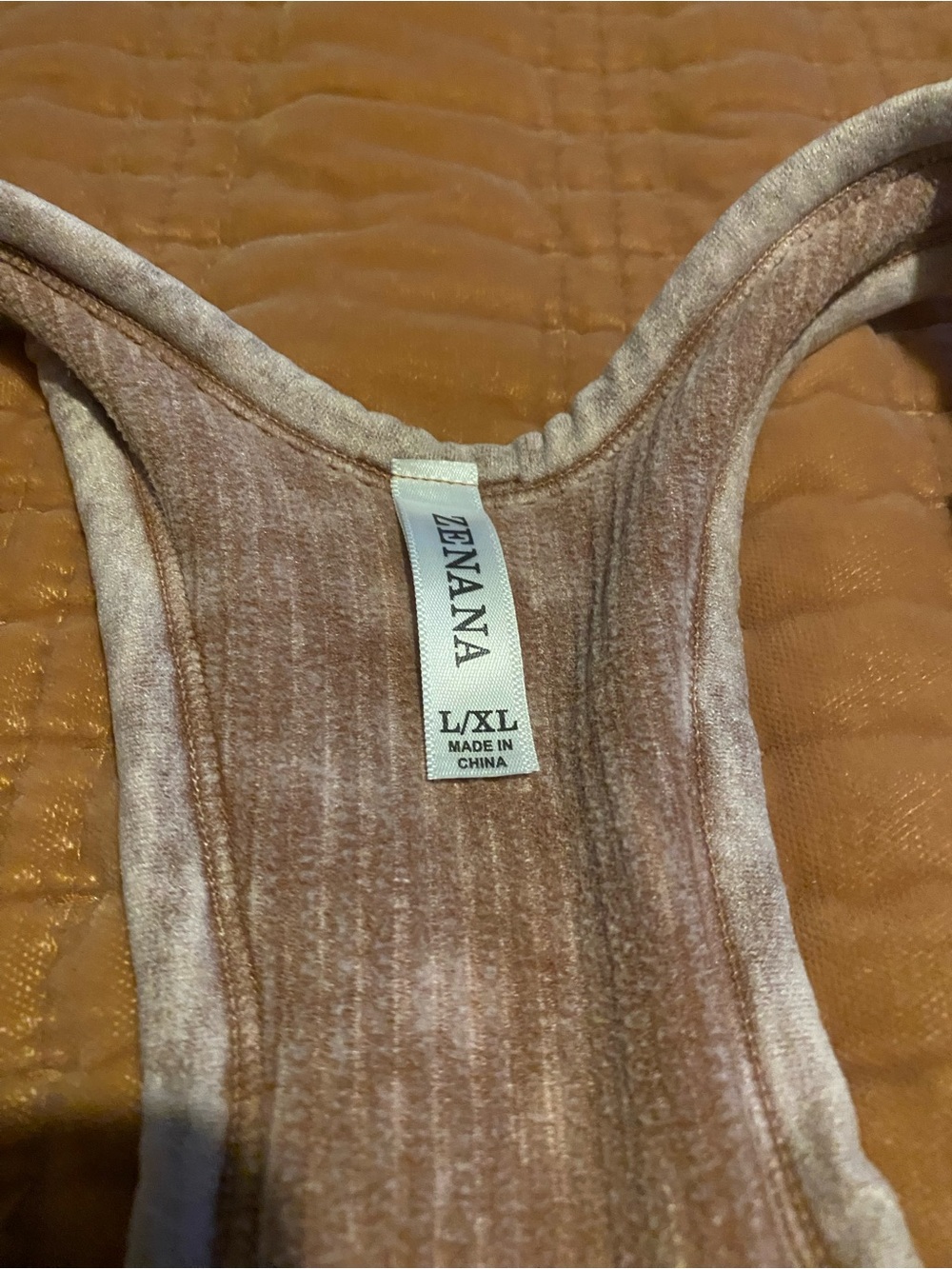 Zenana Outfitters Plush Bandeau - Mauve Pink